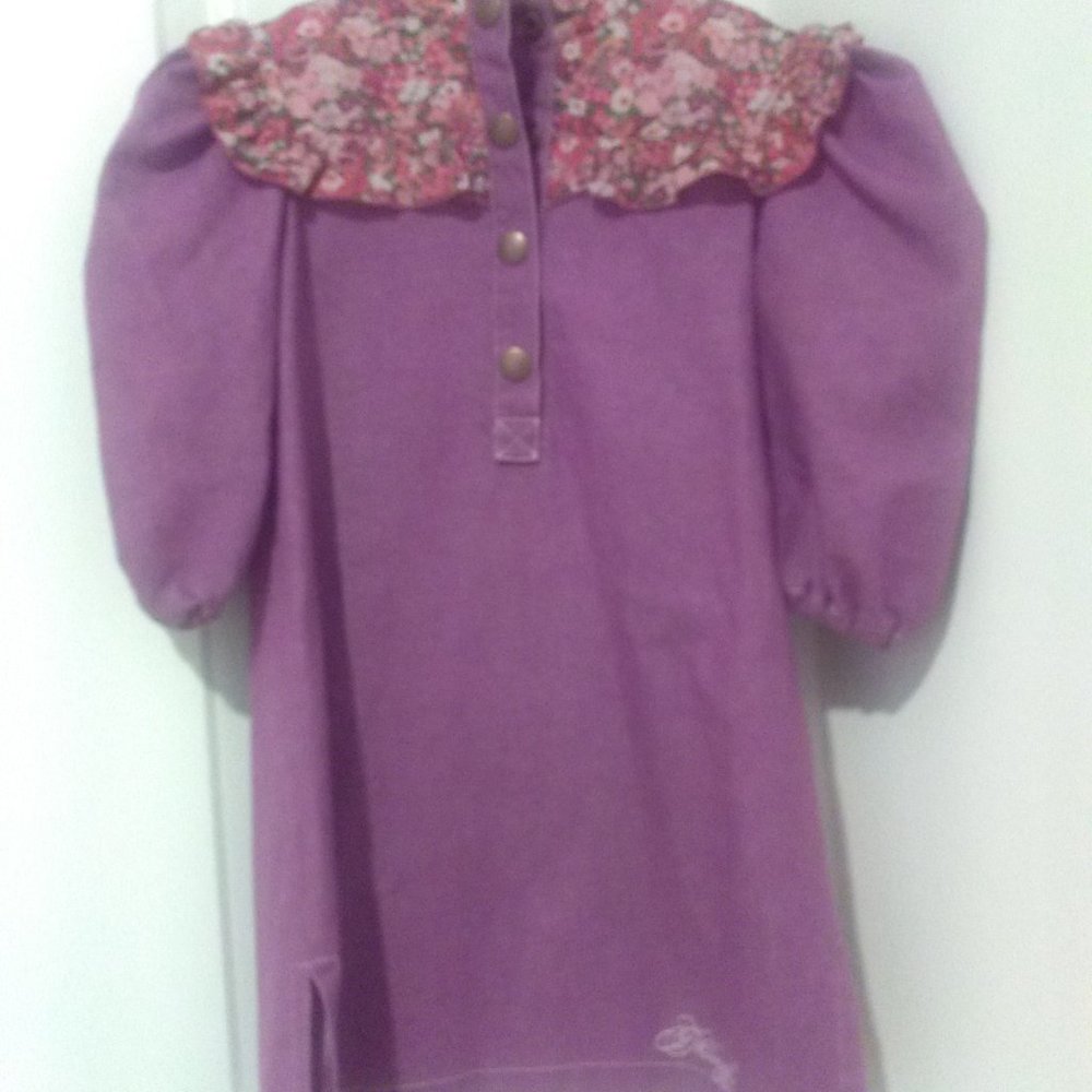 Philosophy purple denim dress size 6